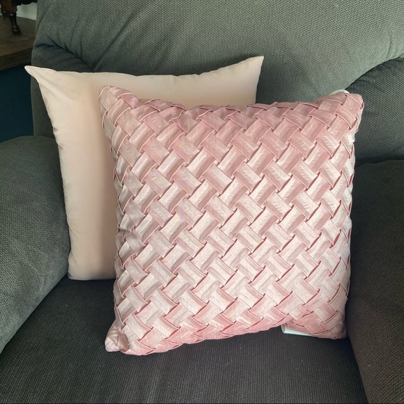 modern dreams Other - Brand New Set of 2 Light Pink Throw Pillows